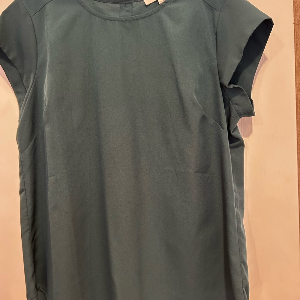 Elegant Teal Women's Top